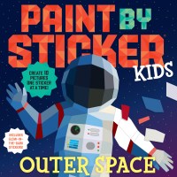 Paint by Sticker Kids (Official): Outer Space